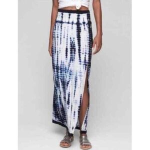 NEW Athleta Womens Tie Dye Maxi Skirt Size M